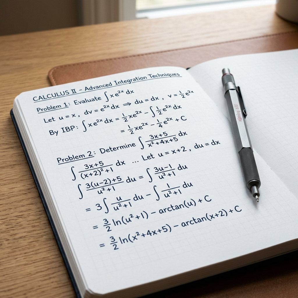 Mathematics Calculus notebook